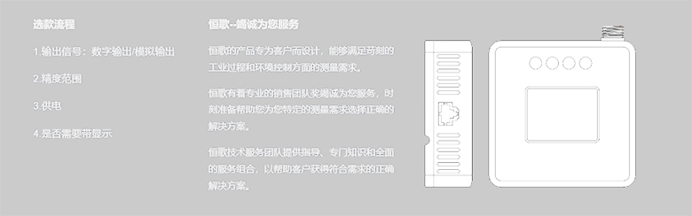 工業溫濕度變送器產品信息